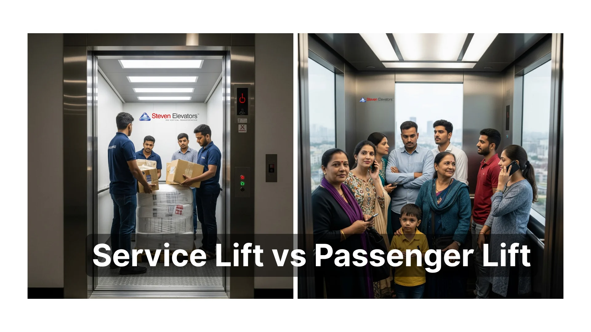 What Is the Difference Between a Service Lift and a Passenger Lift? A Comparative Guide