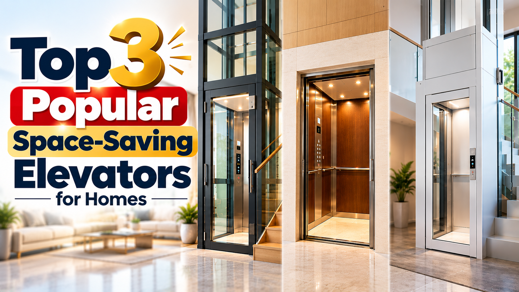 Space Saving Home Elevators